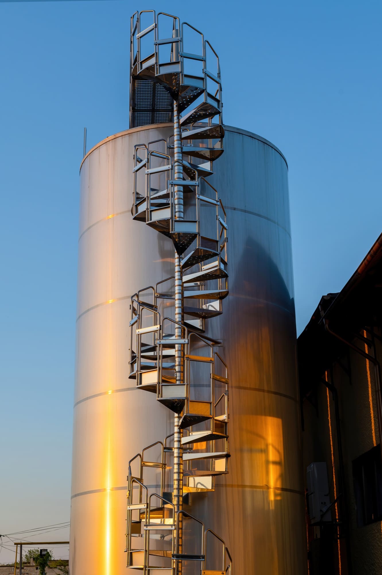 African industrial professional working at an industrial facility